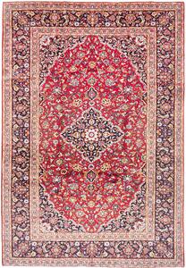 Tappeto Nadjafabad Persia Medaglione Rosso Blu 257x378 Cm