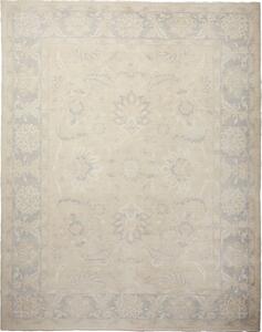 Tappeto Zigler Fine Pakistan Floreale Beige Grigio Perla 240x309 Cm
