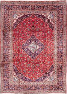 Tappeto Ardakan Persia Medaglione Rosso Blu 242x343 Cm