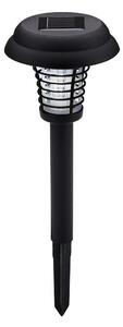 Grundig - Lampada solare a LED e trappola per insetti con LED UV, batteria 1xAA 600 mAh, IPX4