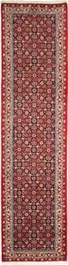 Tappeto Zandjan Persia Geometrico Rosso Blu 63x252 Cm