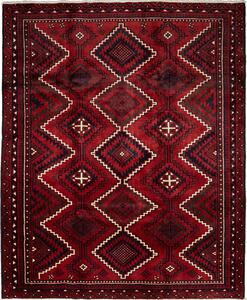 Tappeto Lori Persia Astratto Rosso Blu 237x290 Cm