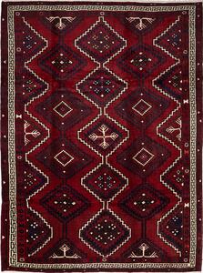 Tappeto Lori Persia Astratto Rosso Blu 236x318 Cm