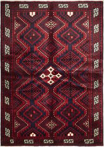 Tappeto Lori Persia Geometrico Rosso Blu 186x260 Cm