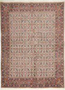 Tappeto Bidjar Persia Floreale Crema Rosso Mattone 169x226 Cm