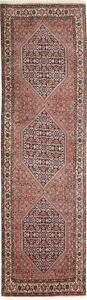 Tappeto Bidjar Persia Floreale Terracotta Blu 72x251 Cm