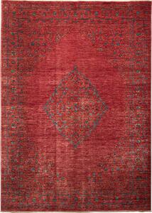 Tappeto Zigler Fine Pakistan Floreale Rosso Bordeaux Turchese 173x231 Cm