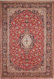 Tappeto Ardakan Persia Medaglione Rosso Blu 215x308 Cm