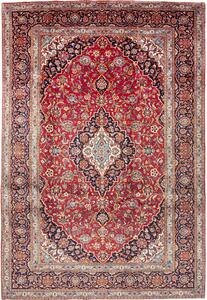 Tappeto Ardakan Persia Medaglione Rosso Blu 227x334 Cm