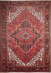 Tappeto Gorawan Persia Medaglione Rosso Nero 240x333 Cm