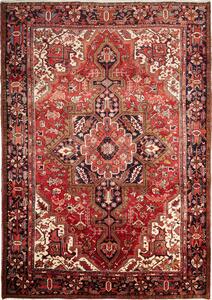 Tappeto Gorawan Persia Medaglione Rosso Blu 238x340 Cm