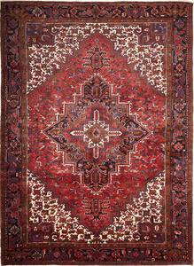 Tappeto Gorawan Persia Geometrico Rosso Blu Scuro 246x338 Cm