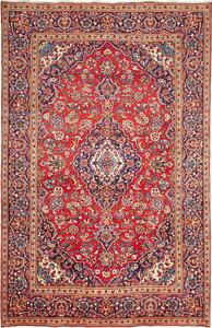 Tappeto Ardakan Persia Medaglione Rosso Blu 197x304 Cm