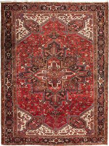 Tappeto Gorawan Persia Geometrico Rosso Blu 248x330 Cm