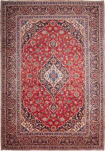 Tappeto Ardakan Persia Medaglione Rosso Blu 250x363 Cm
