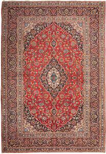 Tappeto Ardakan Persia Medaglione Rosso Blu 247x358 Cm