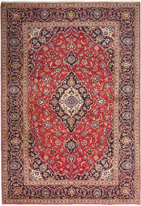 Tappeto Ardakan Persia Medaglione Rosso Blu 240x355 Cm