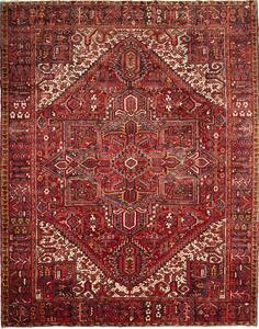 Tappeto Gorawan Persia Medaglione Rosso Blu 265x338 Cm