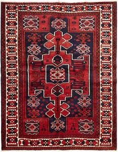 Tappeto Lori Persia Geometrico Rosso Blu 167x210 Cm