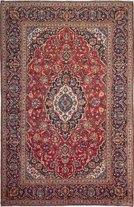 Tappeto Ardakan Persia Medaglione Rosso Blu 198x310 Cm
