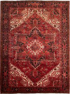 Tappeto Gorawan Persia Geometrico Rosso Blu Scuro 245x330 Cm