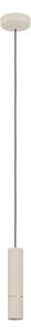 Eglo 901151 - Lampadario LED a sospensione con filo CAMINIA 1xGU10/5W/230V 3000K beige