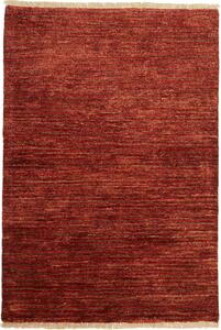 Tappeto Shayan Pakistan Astratto Rosso Bordeaux 79x115 Cm