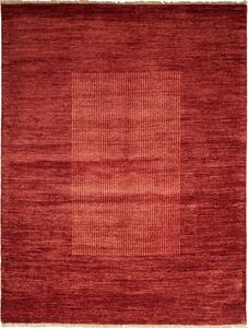 Tappeto Shayan Pakistan Geometrico Rosso Mattone 152x203 Cm