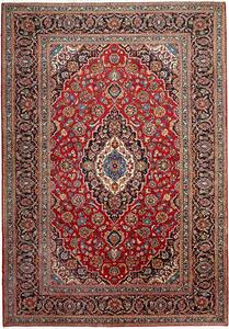 Tappeto Ardakan Persia Medaglione Rosso Blu 232x332 Cm