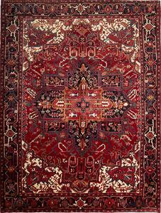 Tappeto Gorawan Persia Medaglione Rosso Blu 257x340 Cm