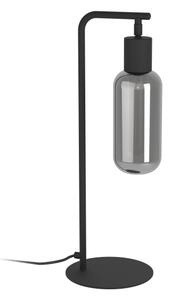 Eglo 901007 - Lampada da tavolo MAIONE 1xE27/4W/230V nera/fumé