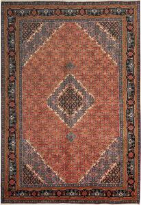 Tappeto Ardabil Persia Medaglione Terracotta Blu 200x290 Cm