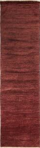 Tappeto Shayan Pakistan Astratto Marrone-rosso Terracotta 78x254 Cm