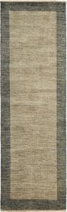 Tappeto Shayan Pakistan Astratto Beige Grigio Scuro 77x191 Cm