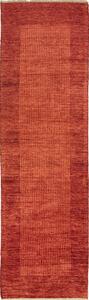 Tappeto Shayan Pakistan Astratto Terracotta Arancio 73x254 Cm
