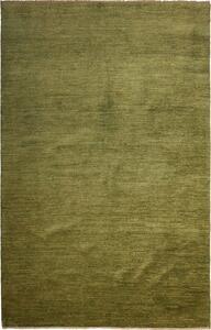 Tappeto Shayan Pakistan Tinta Unita Verde Oliva 169x240 Cm