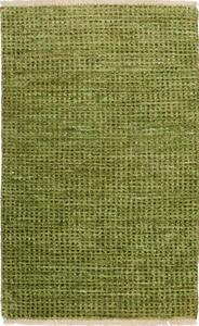 Tappeto Shayan Pakistan Astratto Verde Muschio 59x96 Cm