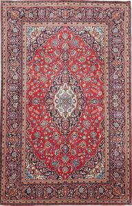 Tappeto Ardakan Persia Medaglione Rosso Blu 200x312 Cm