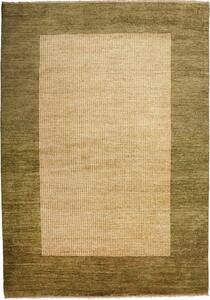 Tappeto Shayan Pakistan Geometrico Beige Verde Oliva 168x235 Cm