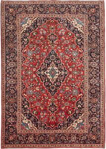 Tappeto Ardakan Persia Medaglione Rosso Blu 208x295 Cm