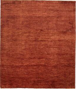 Tappeto Shayan Pakistan Tinta Unita Terracotta Intenso 256x297 Cm