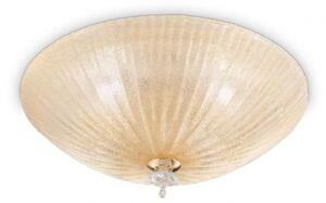 Lampada da soffitto shell pl3 ambra