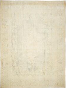 Tappeto Vintage Persia Floreale Avorio Beige Chiaro 305x410 Cm