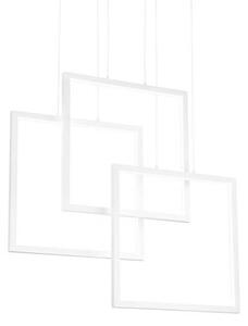 Lampada a sospensione frame sp quadrato bianco