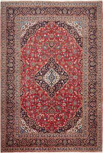 Tappeto Ardakan Persia Medaglione Rosso Blu 250x368 Cm