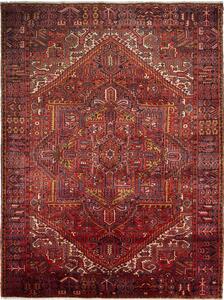 Tappeto Gorawan Persia Geometrico Rosso Blu 257x345 Cm