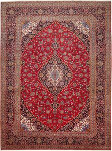 Tappeto Ardakan Persia Medaglione Rosso Blu 300x404 Cm