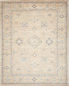 Tappeto Kazak Fine Pakistan Geometrico Beige Blu 248x309 Cm