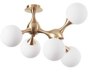 Lampada da soffitto nodi pl5 ottone