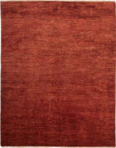 Tappeto Shayan Pakistan Tinta Unita Rosso Terracotta 168x253 Cm